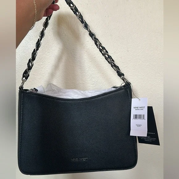 Nine West Black Shoulder Bag - Picture 3 of 3